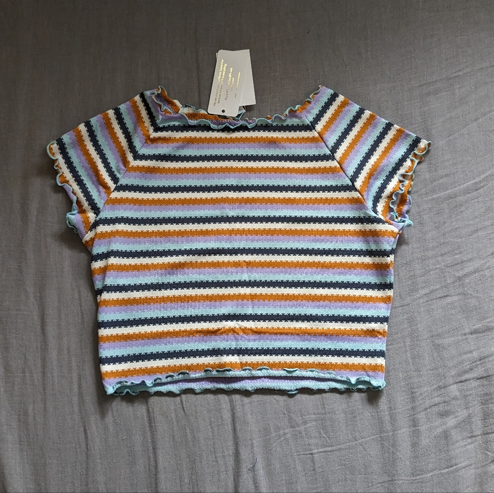 L*Space Wildflower Rash Guard Top - Picture 2 of 3